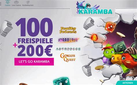 Karamba Test & Bonus bis zu 200€ + 100 Freispiele.